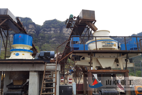 圓錐破碎機+製砂（shā）機