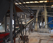 時產12噸玻（bō）璃磨粉生產線